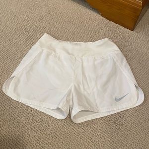 XS white Nike running shorts
